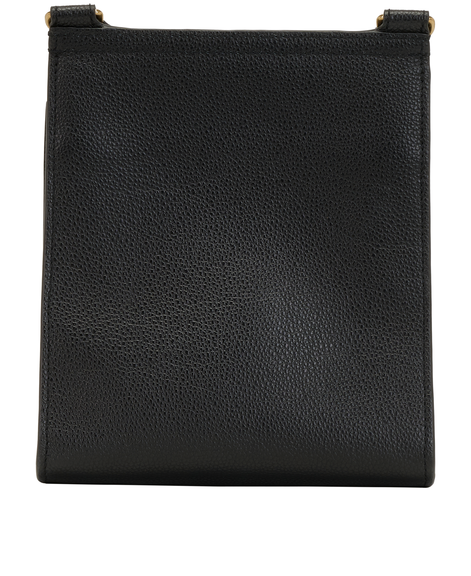 Small Antony Messenger Bag, &pound;375, Handbags, Black, Leather, Back view